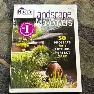 HGTV landscape Makeover book